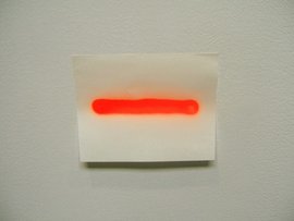 Les Repères repostionnables,plan rapproché