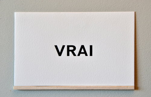 Vrai